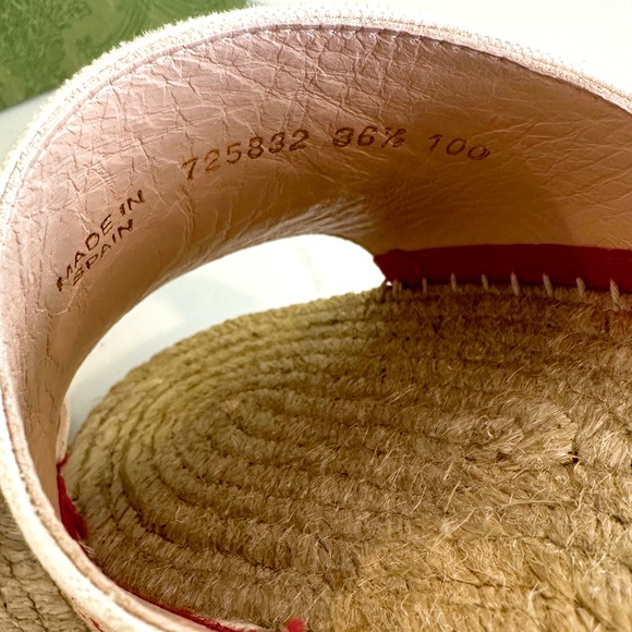 Gucci GG Pilar Espadrille Sandals - Picture 6 of 10